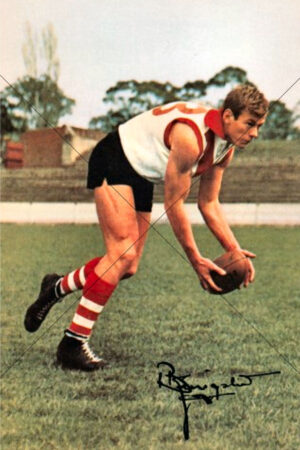Bob Kingston South Melbourne Swans 1965 Mobil 6x4 Photo Print