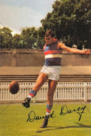 David Darcy Footscray Bulldogs 1965 Mobil 6x4 Photo Print