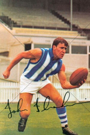 John Ibrahim Kangaroos Running With Ball 6x4 Photo Print