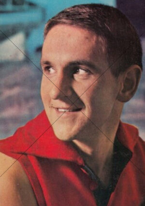 Hassa Mann Melbourne Demons 1964 Mobil Card A4 Poster Print