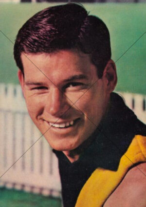 Michael Patterson Richmond Tigers 1964 Mobil Card A4 Poster Print