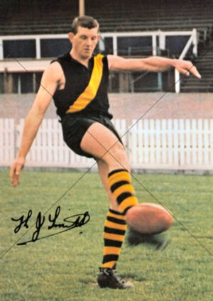 Kevin Smith Richmond Tigers High Mark Reach A4 Poster Print