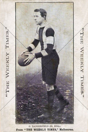 G. Dangerfield St Kilda Weekly Times 1910 6" x 4" Photo Print