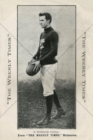 R. M'Gregor Carlton Weekly Times 1910 6" x 4" Photo Print