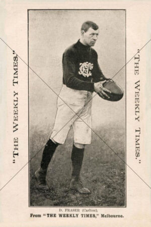 D. Fraser Carlton Weekly Times 1910 6" x 4" Photo Print