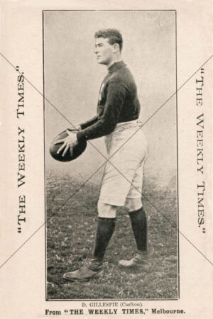 D. Gillespie Carlton Weekly Times Card 1910 6x4 Photo Print
