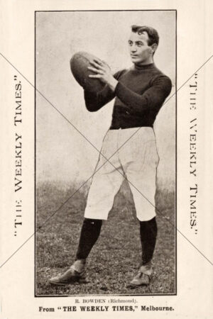 R. Bowden Richmond Ball Raised Weekly Times 1910 6x4 Photo Print