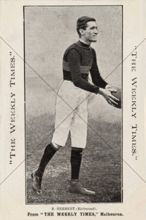 B. Herbert Richmond Ball Reach Pose Weekly Times 1910 6x4 Photo Print