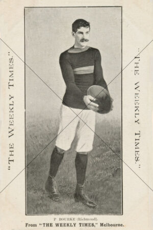 P. Bourke Richmond Full Length Pose Weekly Times 1910 6x4 Photo Print