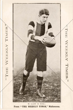 W. Gant St Kilda Weekly Times 1910 Card 6x4 Photo Print