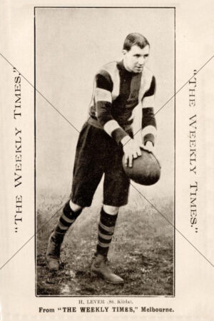 H. Lever St Kilda Weekly Times 1910 Card 6x4 Photo Print