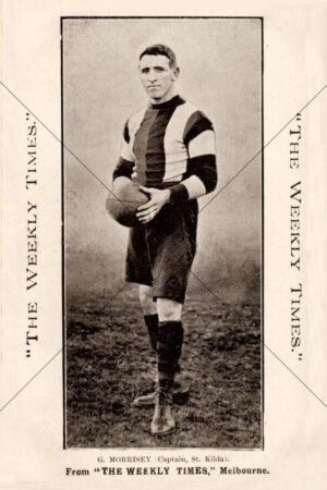 G. Morrisey St Kilda Weekly Times 1910 Card 6x4 Photo Print
