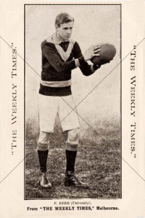 F. Kerr University 1910 Weekly Times Card 6x4 Photo Print