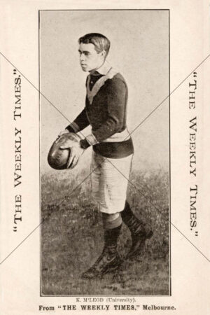 K. M'Leod University Portrait 6x4 Photo Print