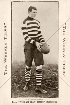 P. Martini Geelong Classic Stance 6x4 Photo Print