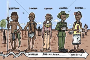 National Indigenous Times Cartoon 6x4 Photo Print