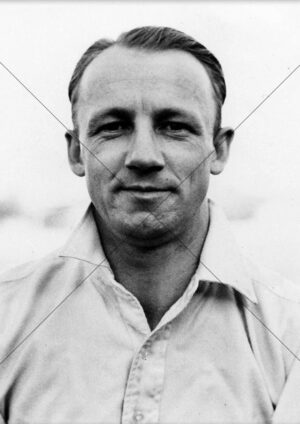 Donald Bradman Close-Up Headshot A3 Poster Print