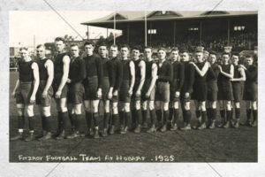 Fitzroy Football Team At Hobart 1925 Lineup 6x4 Photo Print