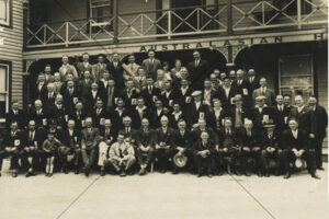 Collingwood Team At Australasian Hotel Hobart 1929 6x4 Photo Print