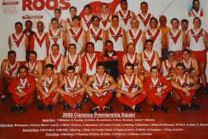 Clarence FC 2000 Premiership Squad Team Photo 6" x 4" Photo Print