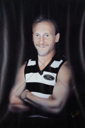 Gary Ablett Snr Painting 6x4 Photo Print