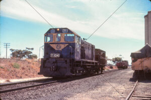 Historic VR Diesel Y104 At Siding With Wagons 6x4 Photo Print