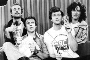Skyhooks 1976 Interview Photo With Microphones 6x4 Photo Print