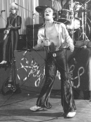 Skyhooks Frontman Live On Stage With Mic 6x8 Photo Print