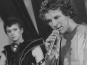 Skyhooks Singer Close Up With Microphone 6x8 Photo Print