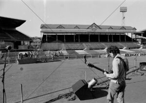 Bob Starkie Soundcheck WACA Perth 1975 A4 Poster Print