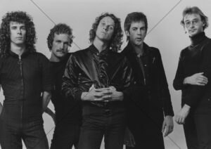 Skyhooks 1978 Photo Shoot All In Black A4 Poster Print