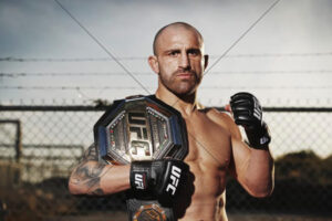 Alexander Volkanovski Title Belt Pose 6x4 Photo Print