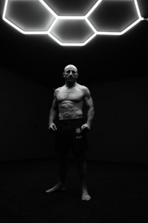 Alexander Volkanovski Full Body Gym Stance Under Lights 6x4 Photo Print