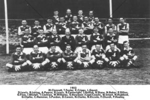 Sandy Bay Football Team Photo 1952 6x4 Photo Print