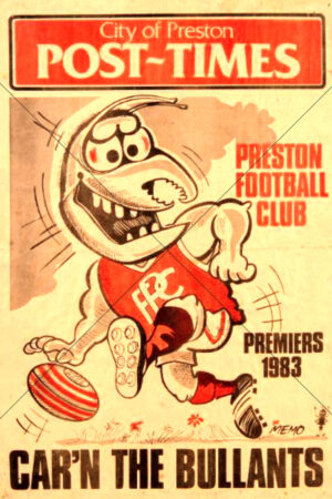 Car'n The Bullants Preston Football Club 1983 Poster 6x4 Photo Print