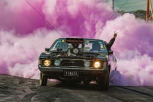 Ford XA Burnout With Purple Smoke 6x4 Photo Print