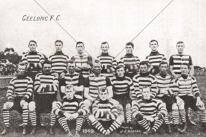 Geelong F.C. Team Photo 1909 Group Portrait 6x4 Photo Print