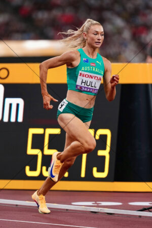 Jess Hull Australia Sprinting In Competition 6x4 Photo Print