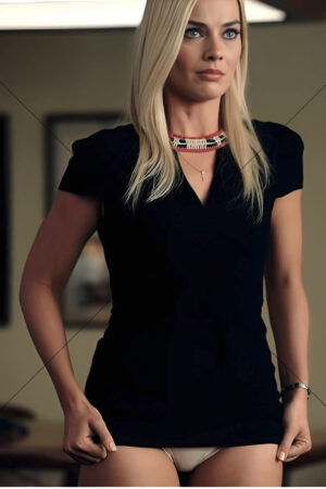 Margot Robbie Elegant Portrait 6x4 Photo Print