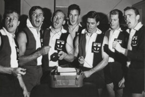 St Kilda Players Baldock and Stewart Team Song 6x4 Photo Print