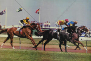 Gurners Lane Winning 1982 Melbourne Cup In Full Stride 6x4 Photo Print