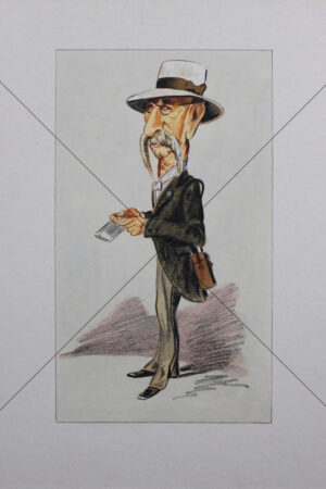 Walter Hickinbotham Carbine Trainer Caricature Artwork Full Figure 6x4 Photo Pri