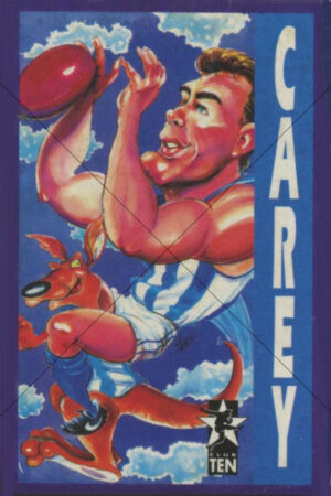 Club Ten Trading Card Cartoon - High Mark Pose 6x4 Photo Print