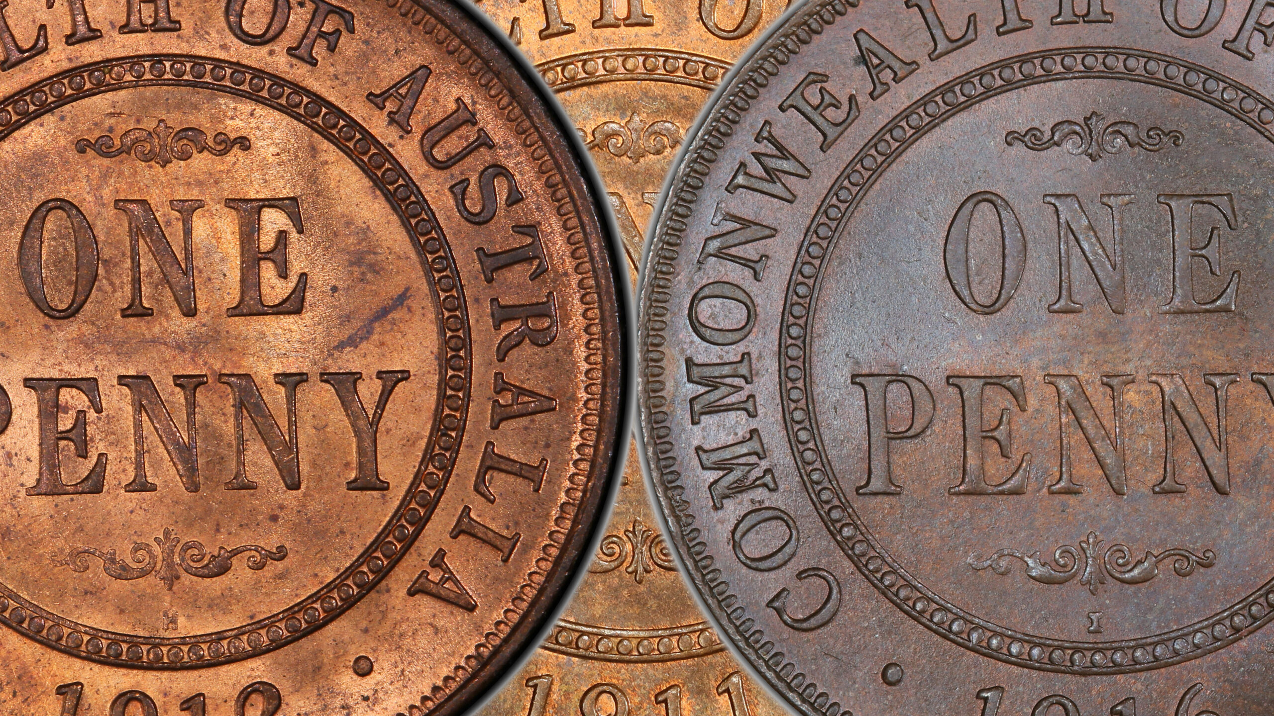 King George V penny reverse dies