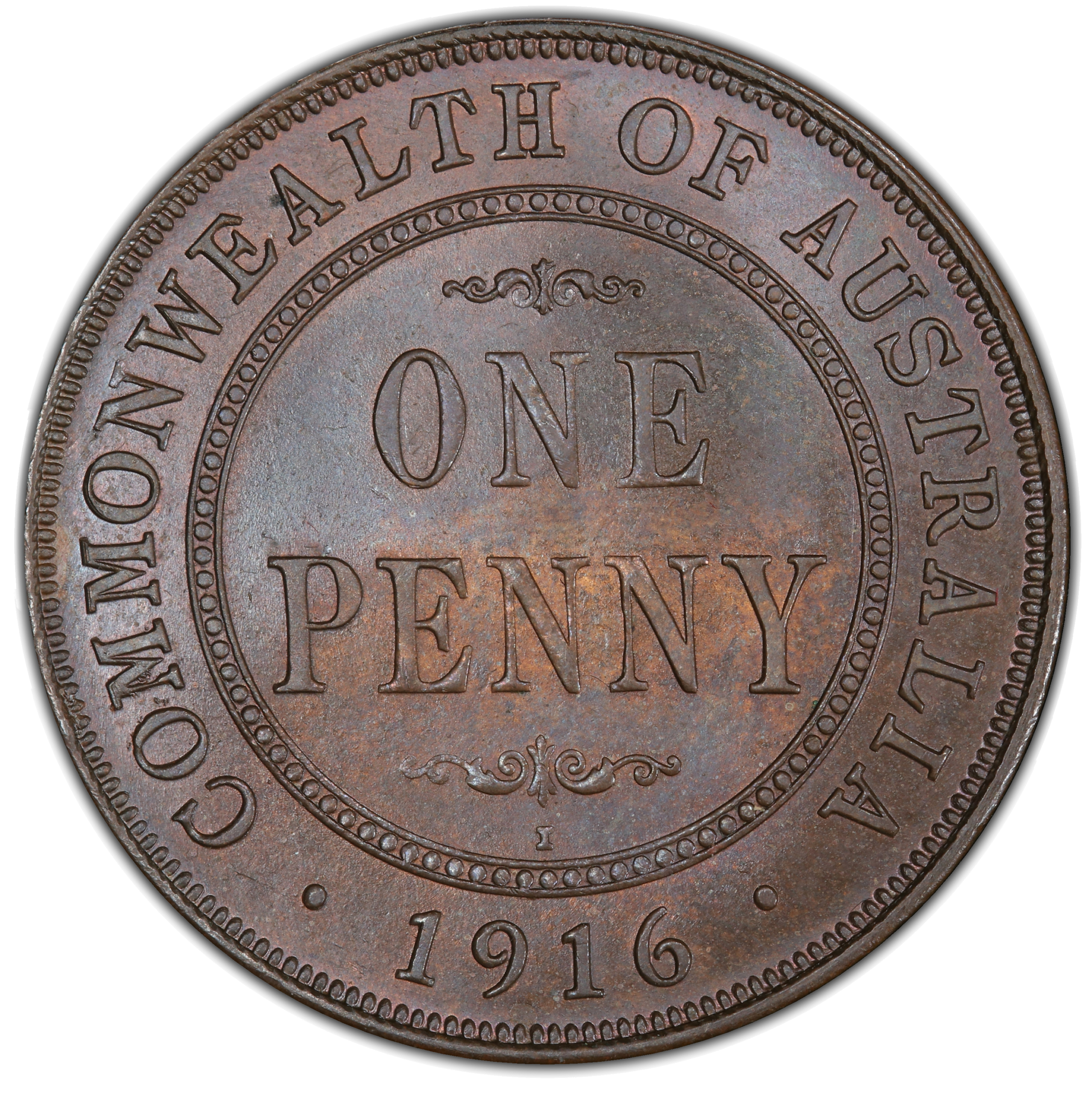R-C Calcutta reverse with 178 rim denticles