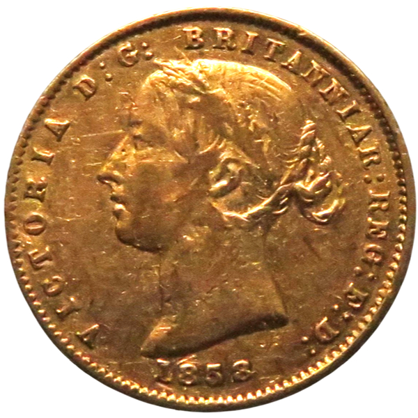 Victoria 1857-1866 - Sydney Mint Reverse, Type 2 obverse