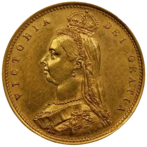 Victoria 1887-1893 - Shield Reverse, Jubilee Head obverse