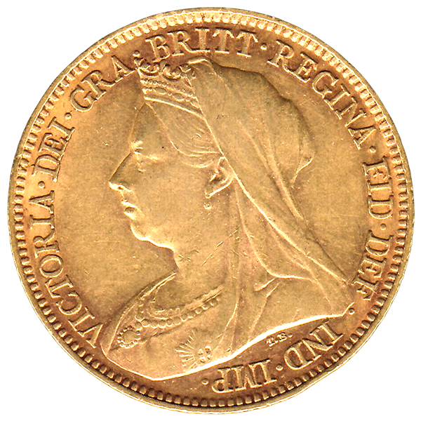 Victoria 1893-1901 - St George Reverse obverse