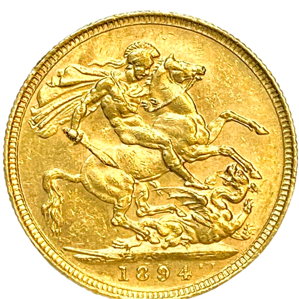Victoria 1893-1901 - Veiled Head reverse