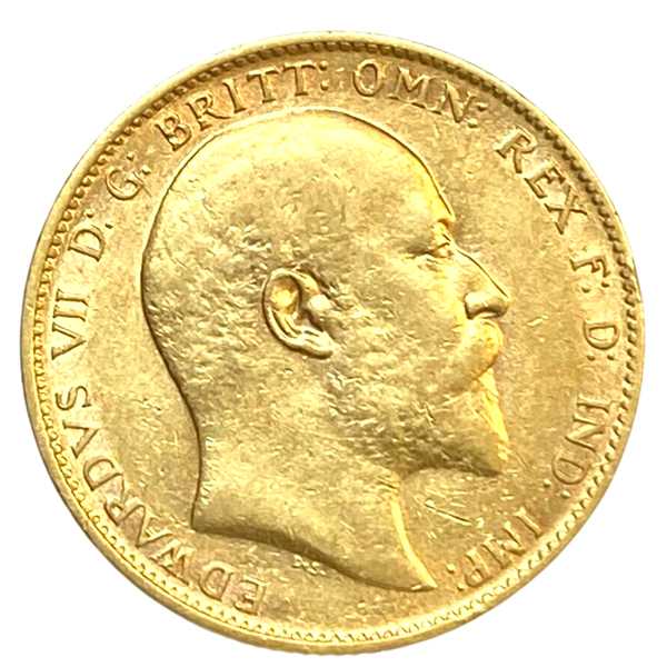 Edward VII 1902-1910 obverse